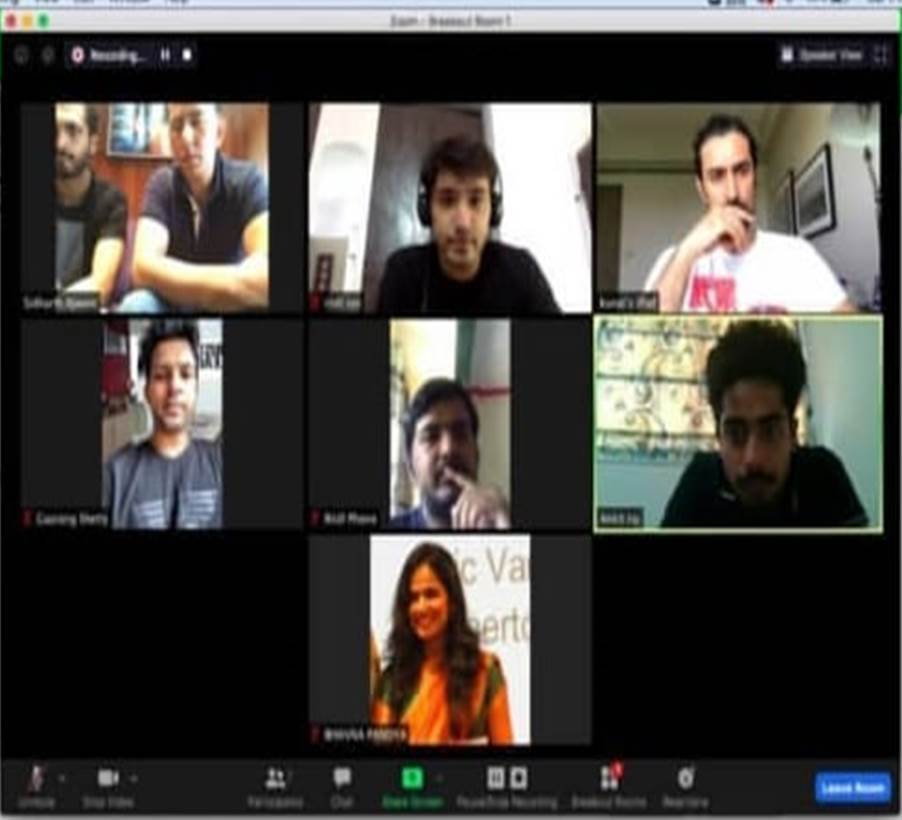 Kunal Kapoor interaction with riidl startups in pitching session